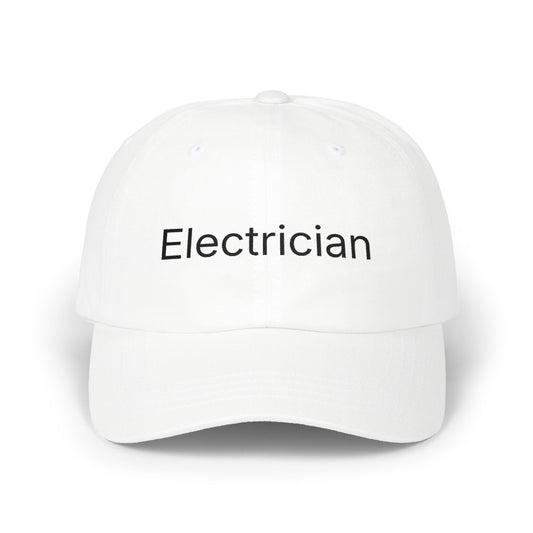 Electrician Embroidered Dad Cap