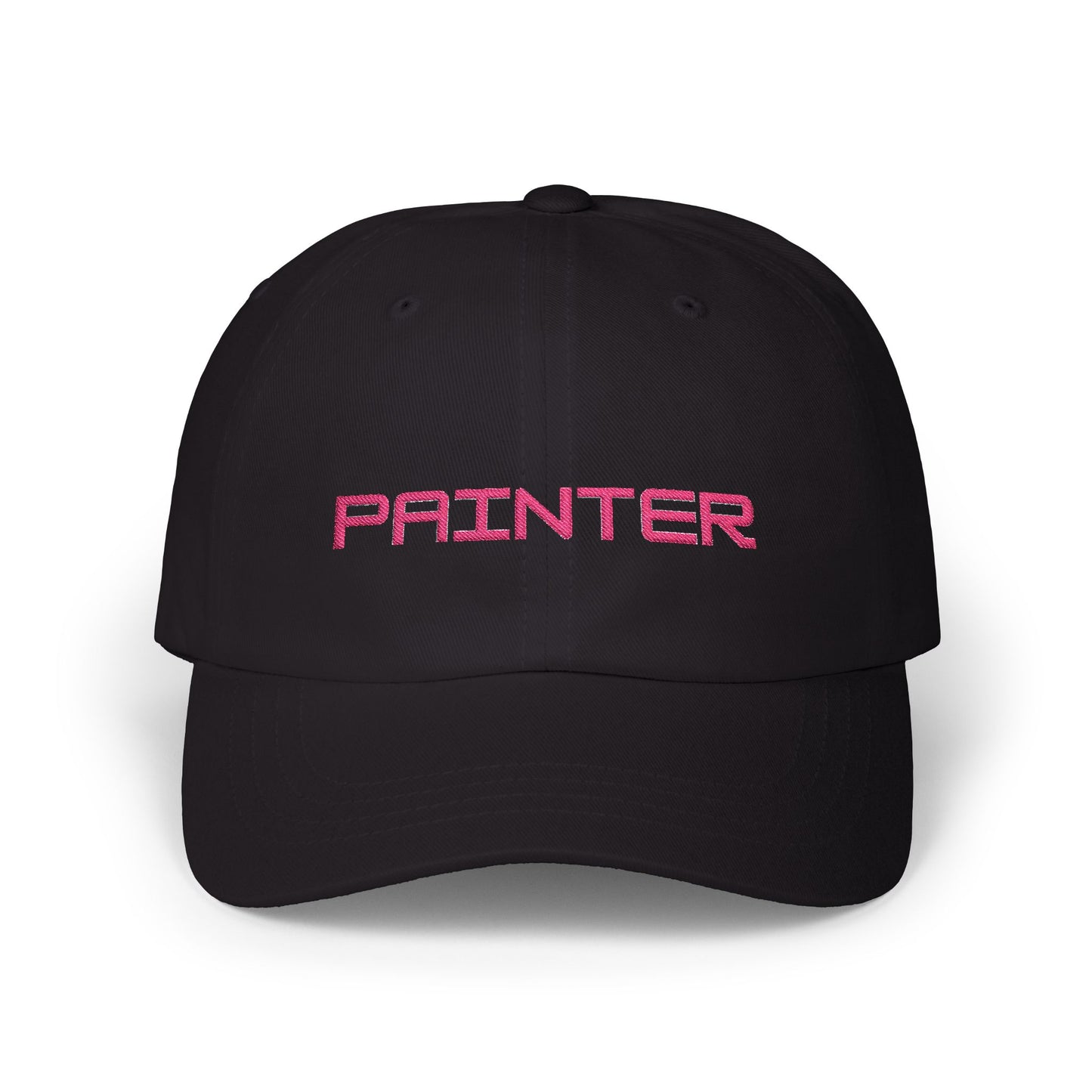 Painter Dad Cap Pink Embroidered Letters