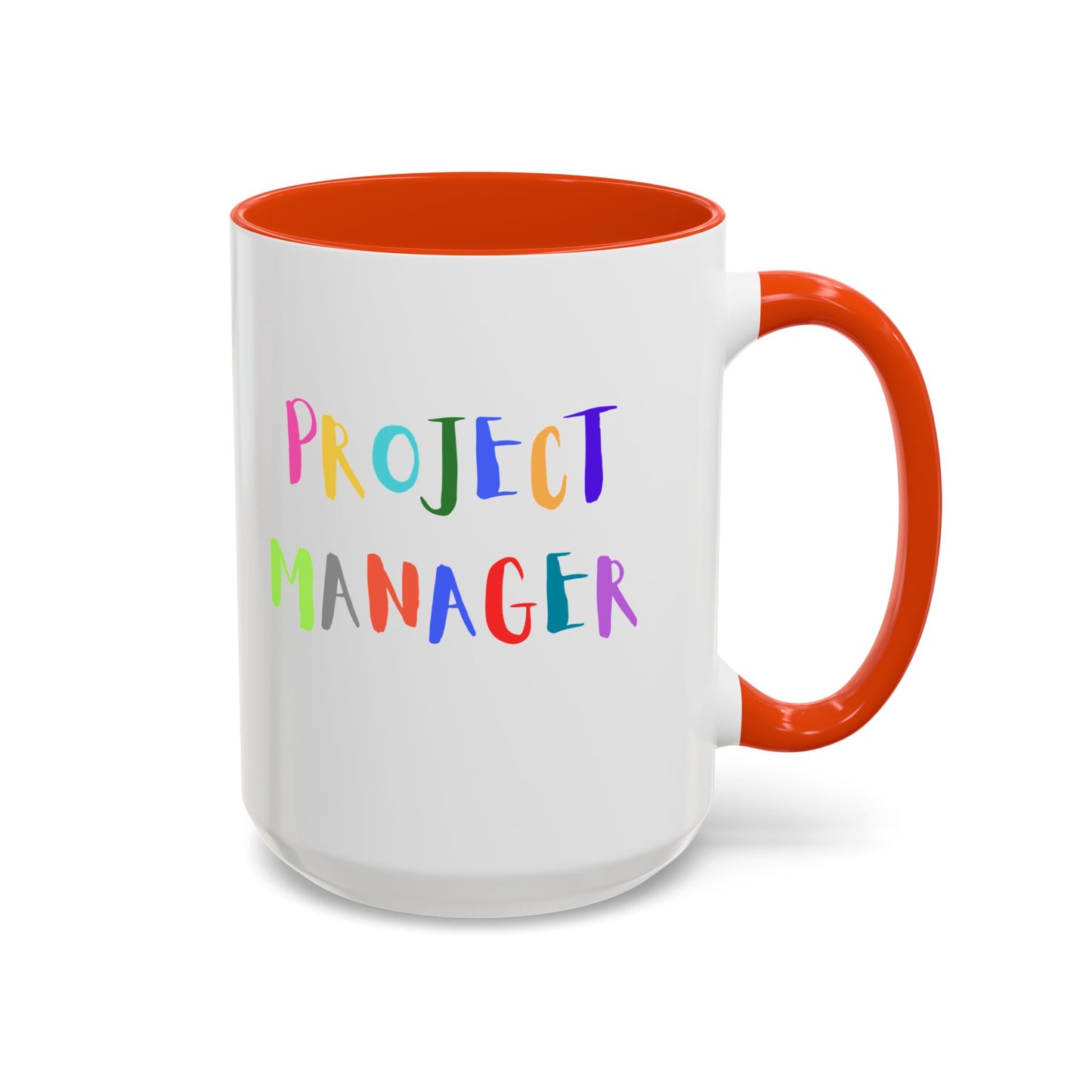 Project Manager Colorful Mug 15oz